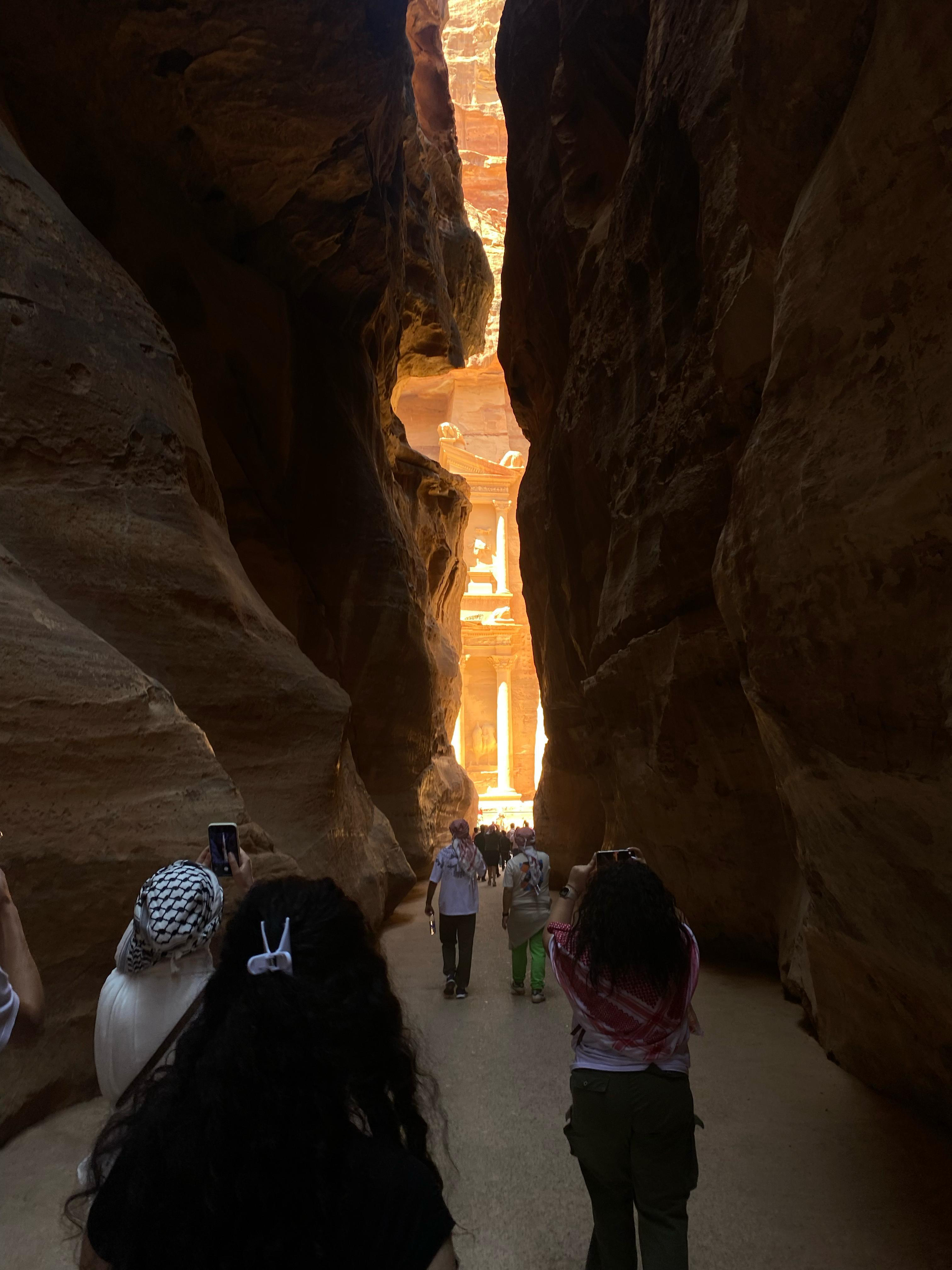 Team trip to Petra