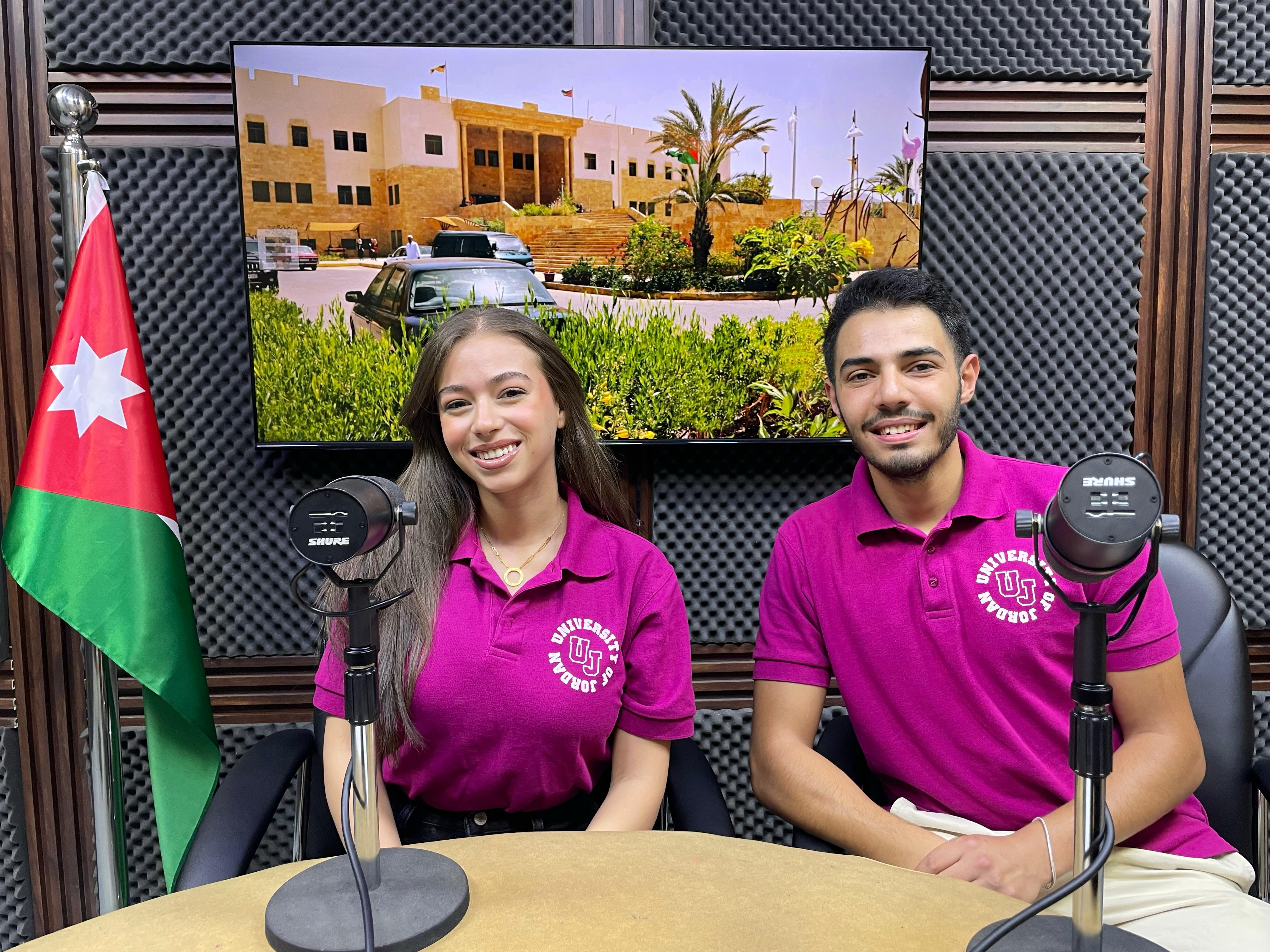 Zaid and Lara at JU event