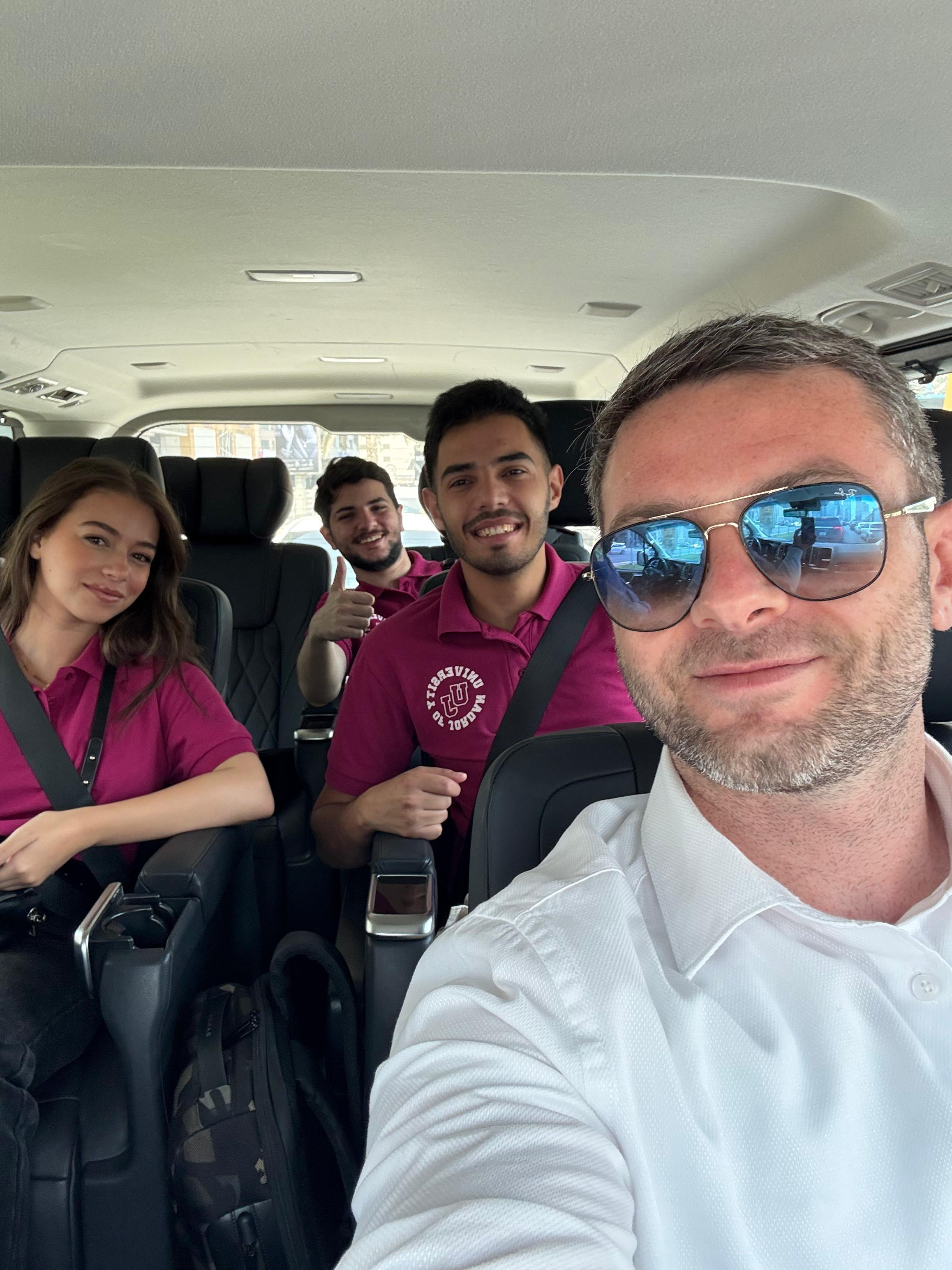 Zaid and Lara at the Universities Challenge